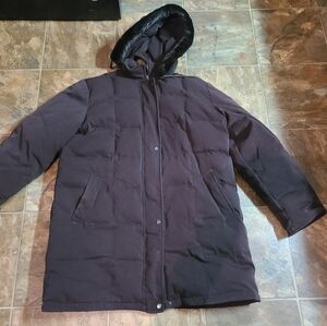 London Fog   Hooded Winter Coat